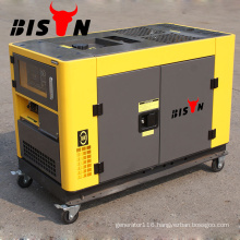 BISON(CHINA)15kw Heavyduty Silent Soundproof 15kva Silent Diesel Generator Price